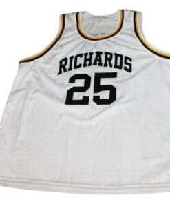 Dwyane Wade #25 Richards High School Basketball Jersey White