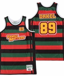 Family Matters #89 Urkel Basketball Jersey