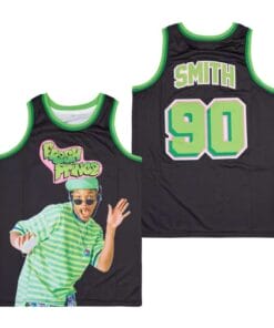 Fresh Prince #90 Smith Movie Basketball Jersey Black