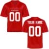 Custom Fresno State Bulldogs Football Jersey Red