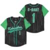 G-Baby Kekambas Movie Baseball Jersey Black Green