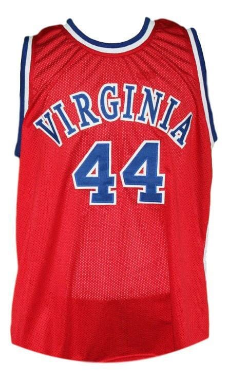 George Gervin Virginia Squires Aba Retro Basketball Jersey Red - Image 2
