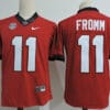 Georgia Bulldogs #11 Jake Fromm College Football Jersey Red