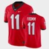 Georgia Bulldogs #11 Jake Fromm Red College Football Alumni Player Jersey