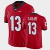 Georgia Bulldogs #13 Azeez Ojulari Red Game College Football Jersey