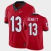 Georgia Bulldogs #13 Stetson Bennett Red College Football Alumni Player Jersey