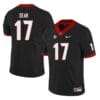 Georgia Bulldogs #17 Nakobe Dean Game NCAA College Football Jersey Black