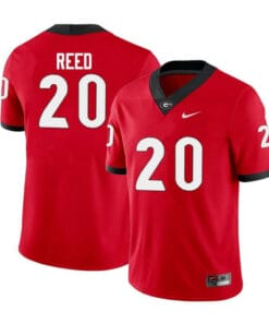 Georgia Bulldogs #20 J.R. Reed College Football Jersey Limited Red