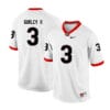 Georgia Bulldogs #3 Todd Gurley II College Football Jersey Limited White