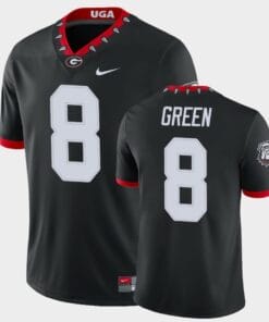 Georgia Bulldogs #8 A.J. Green Black College Football Alternate Game Jersey