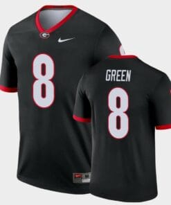 Georgia Bulldogs #8 A.J. Green Black Legend Alternate Jersey