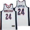 Gonzaga Bulldogs #24 Corey Kispert NCAA Basketball Jersey