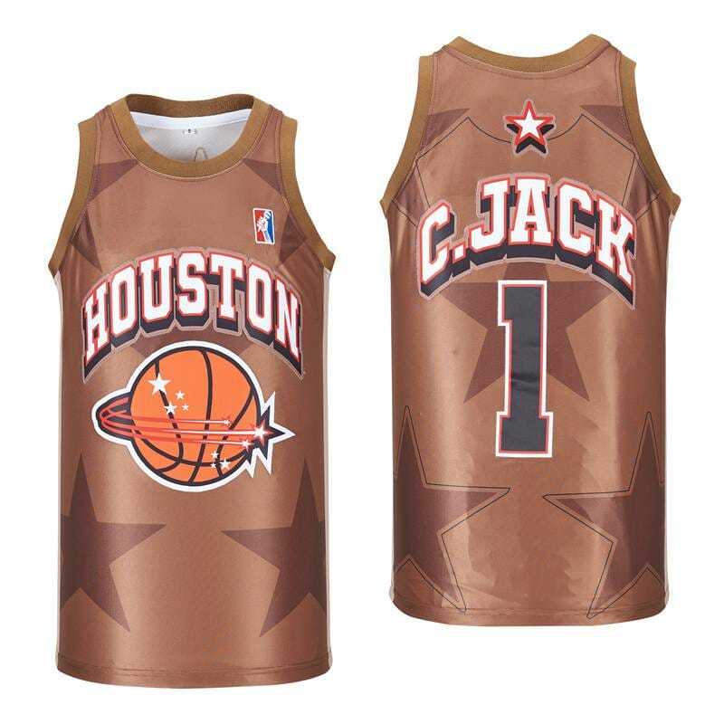 Houston #1 Travis Scott Basketball Jersey