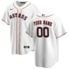 Houston Astros Custom Name Number Home Coolbase Baseball Jersey White
