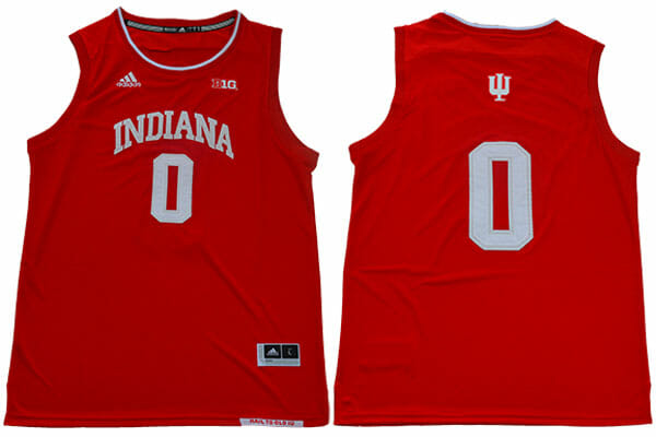 Indiana Hoosiers #0 Romeo Langford NCAA Basketball Jersey Red