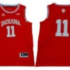 Indiana Hoosiers #11 Isiah Thomas NCAA Basketball Jersey New Red