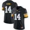 Iowa Hawkeyes #14 Desmond King NCAA College Football Jersey Black