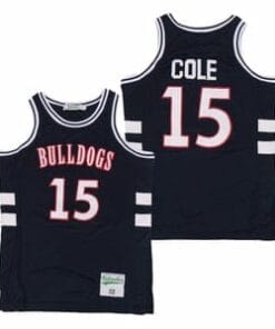 J. Cole #15 Bulldogs High School Basketball Jersey