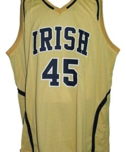 Alternative view of Jack Cooley #45 College Basketball Jersey Gold