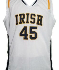 Alternative view of Jack Cooley #45 College Basketball Jersey White