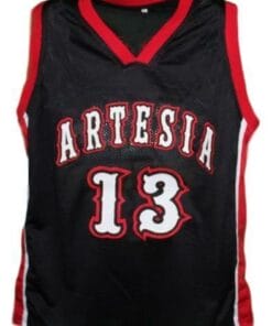 Alternative view of James Harden #13 Artesia High School Basketball Jersey Black