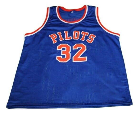 Jason Kidd #32 Pilots High School Basketball Jersey Blue - Image 2