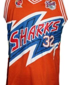 Alternative view of Jimmer Fredette #32 Shanghai Sharks Basketball Jersey Orange