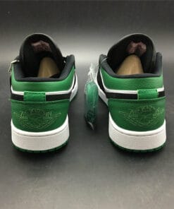 Air Jordan 1 Low White Black Mystic Green