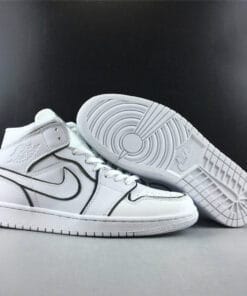Air Jordan 1 Mid Iridescent Reflective White (W)