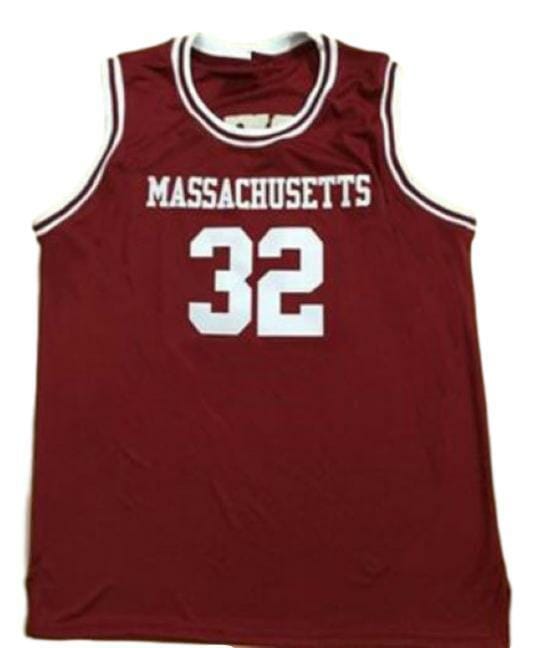 Ulius Erving #32 College Basketball Jersey Sewn Maroon - Image 2