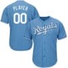 Kansas City Royals Customizable Pro Style Baseball Jersey Light Blue