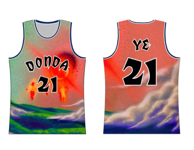 Kanye Donda #21 Basketball Jersey