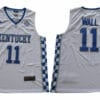 Kentucky Wildcats #11 Wall NCAA Basketball Jersey White