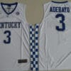 Kentucky Wildcats #3 Edrice Adebayo NCAA Basketball Jersey White