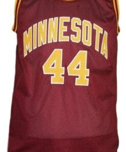 Alternative view of Kevin McHale #44 Custom College Basketball Jersey Maroon