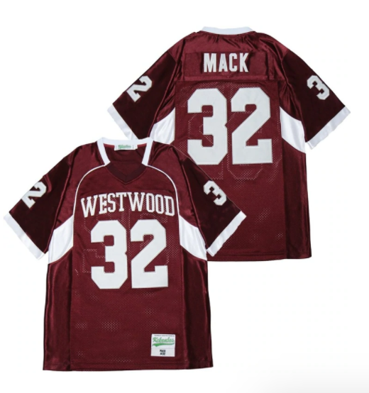 Khalil Mack #32 Westwood High School Football Jersey Crimson