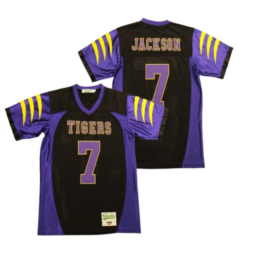 Lamar Jackson #7 Tigers High School Football Jersey Purple