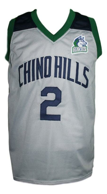 Lonzo Ball #2 Chino Hills Huskies Basketball Jersey Grey - Image 2
