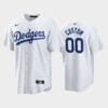 Los Angeles Dodgers Custom Name Number Home White Player Jersey