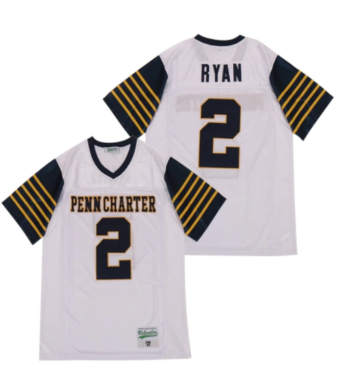 Matt Ryan #2 Penn Charter High School Football Jersey