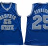 Memphis Tigers #25 Penny Hardaway NCAA Basketball Jersey Blue