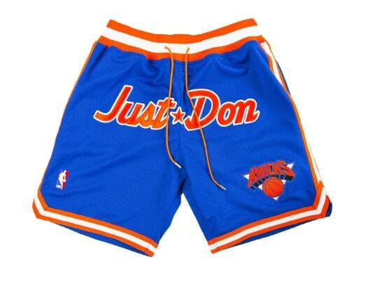 Men Knicks Shorts All Stitched