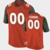 Personalized Miami Hurricanes Jersey Orange Replica College Football