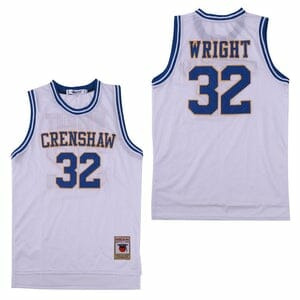 Monica Wright #32 Crenshaw High School Basketball Jersey
