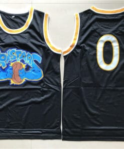 Monstars #0 Space Jam Movie Alien Basketball Jersey Black