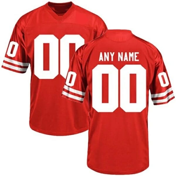 Nebraska Cornhuskers Custom Jersey Name and Number College Football Red