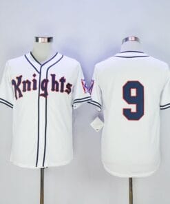New York Knights #9 Movie Baseball Jersey