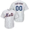 New York Mets Customizable Pro Style Baseball Jersey White