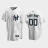 New York Yankees Custom Name Number Home Coolbase Jersey White