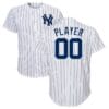 New York Yankees Customizable Pro Style Baseball Jersey White